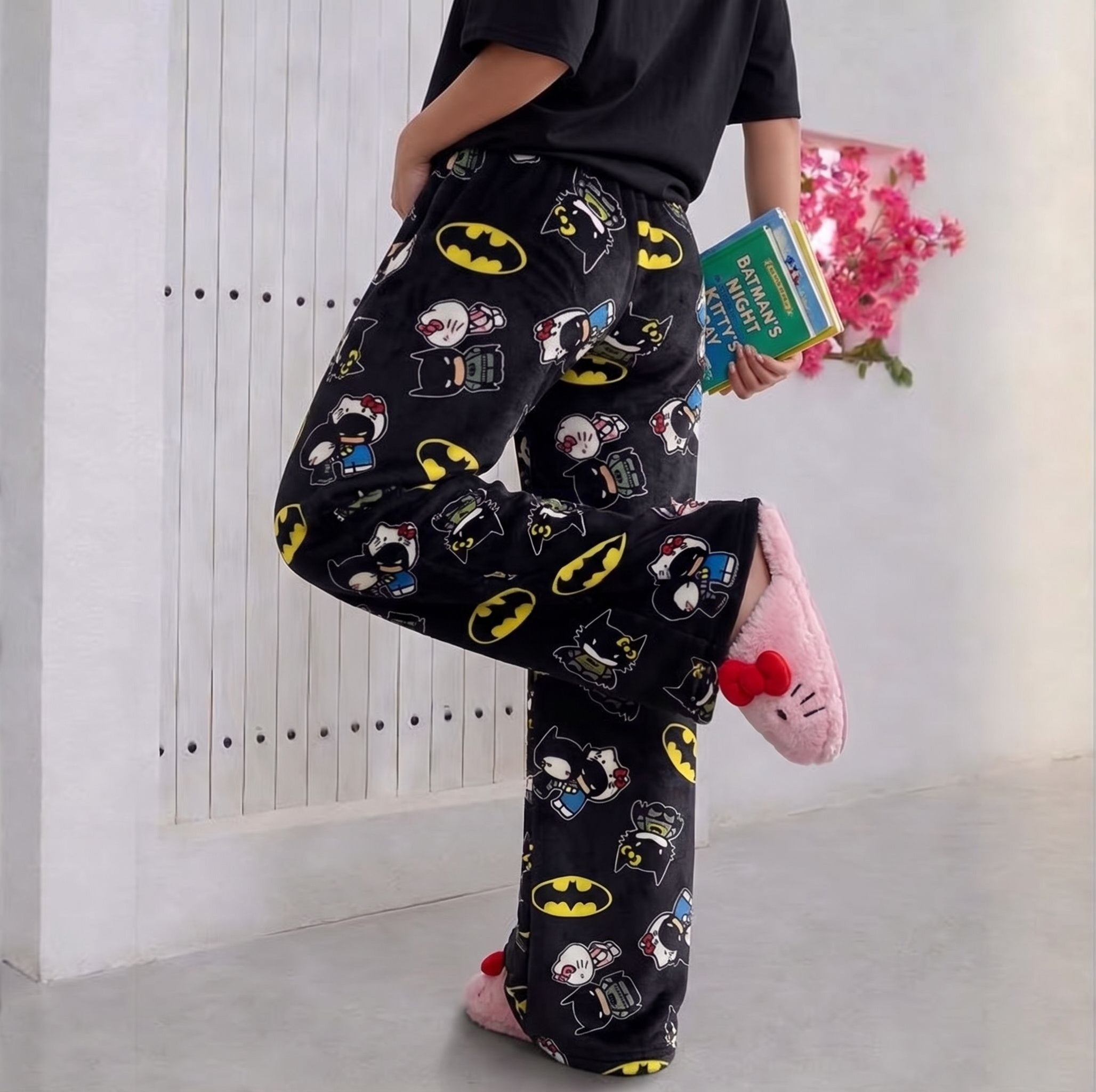 Hello Kitty x Batman Pajama