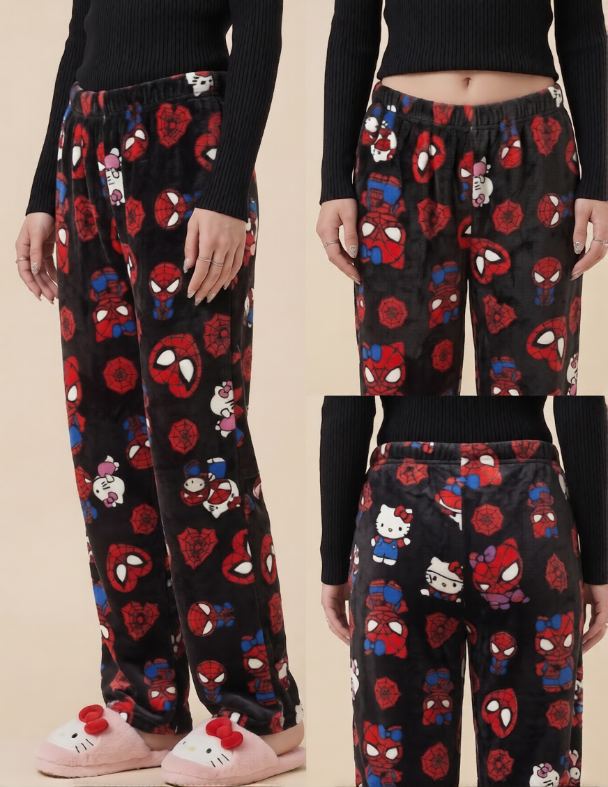 Hello Kitty x Spiderman Pajama