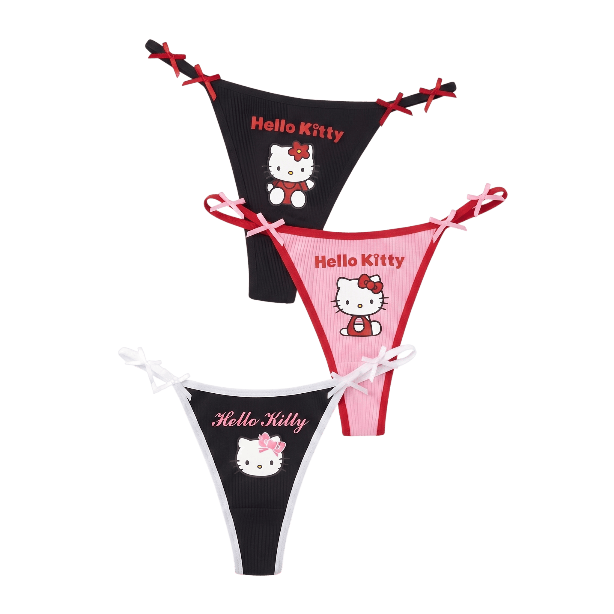Hello Kitty Thongs Set